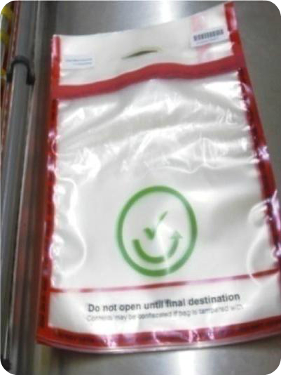 Security tamper-evident bags,stebs,Airport security bags,icao duty free